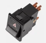 Original OEM YUF101490 7 Pins Black Hazard Warning Lamp Switch for Defender - Image 2